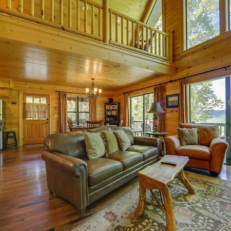 Bryson City Cabin With Hot Tub And Mountain Views! Kültér fotó