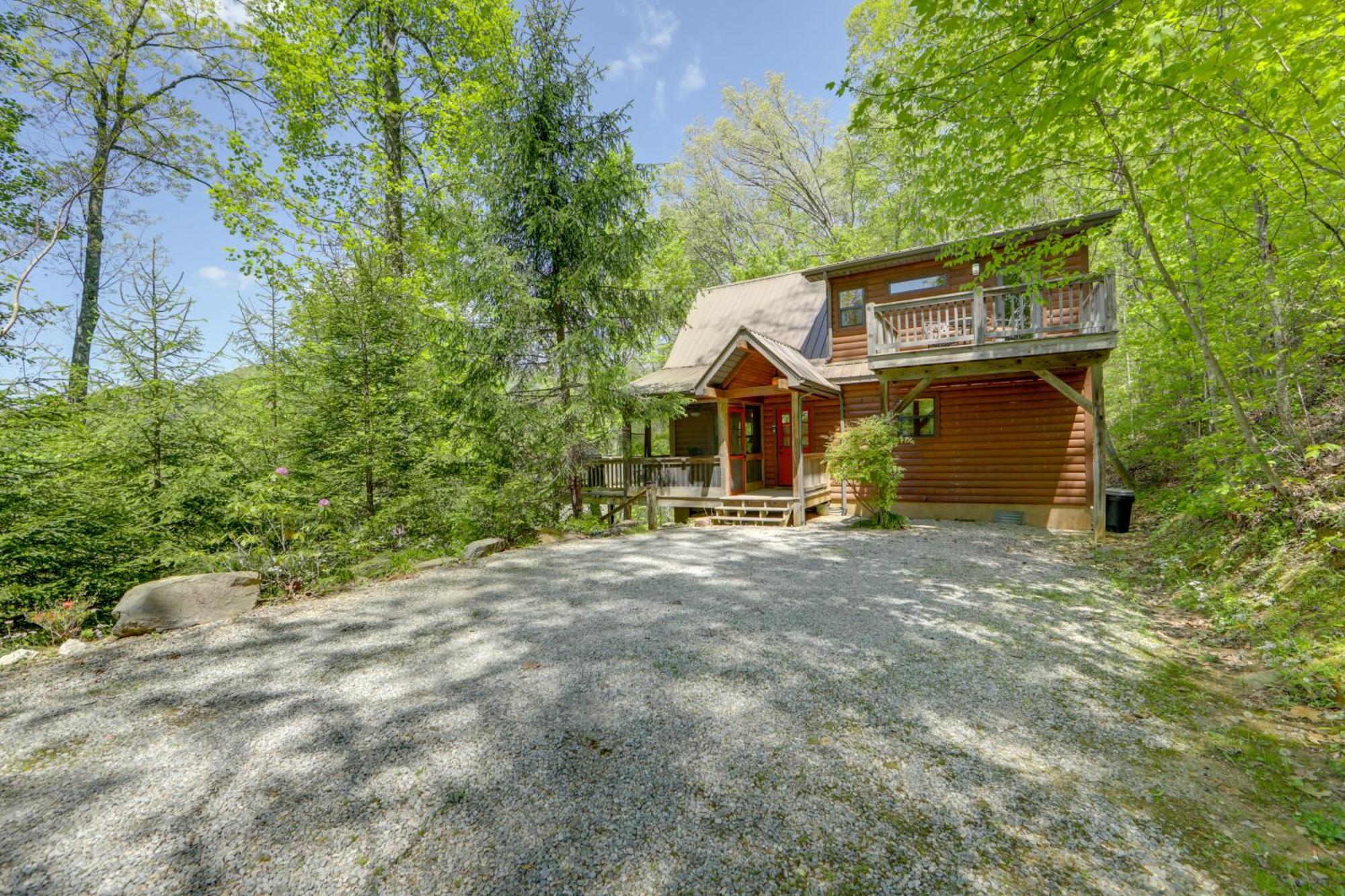 Bryson City Cabin With Hot Tub And Mountain Views! Kültér fotó