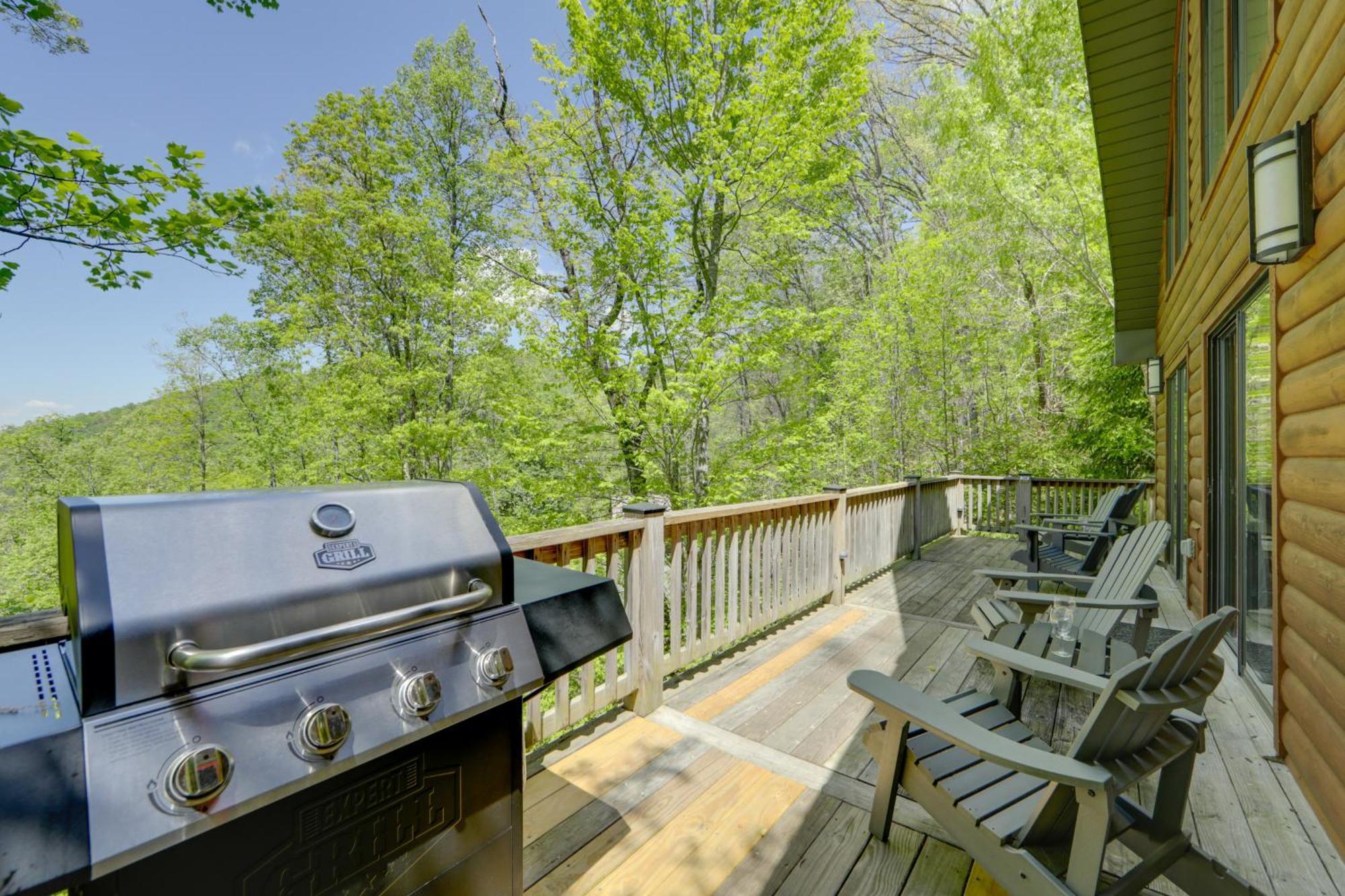 Bryson City Cabin With Hot Tub And Mountain Views! Kültér fotó