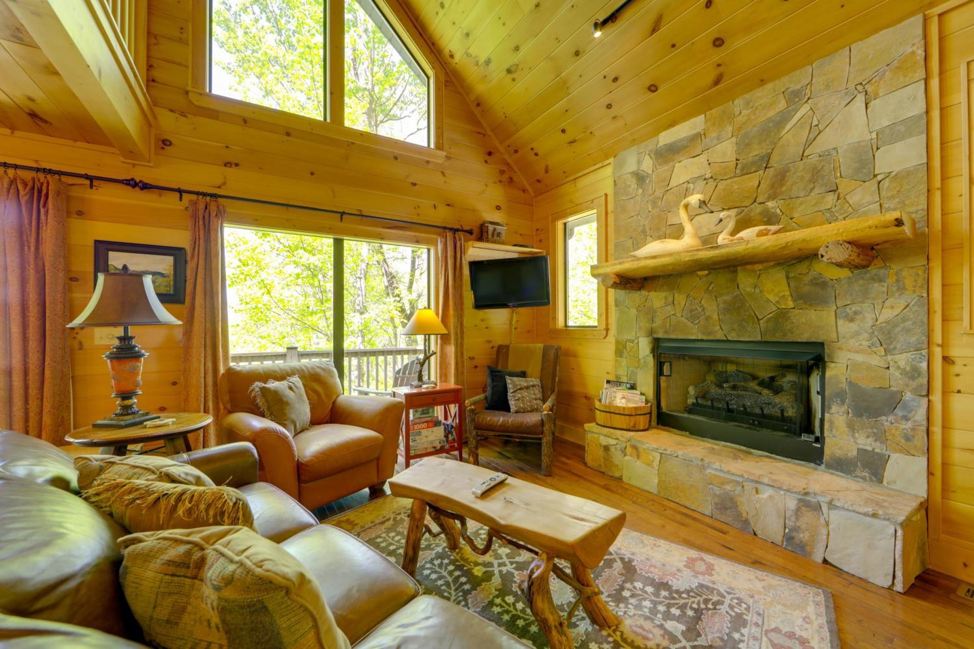 Bryson City Cabin With Hot Tub And Mountain Views! Kültér fotó