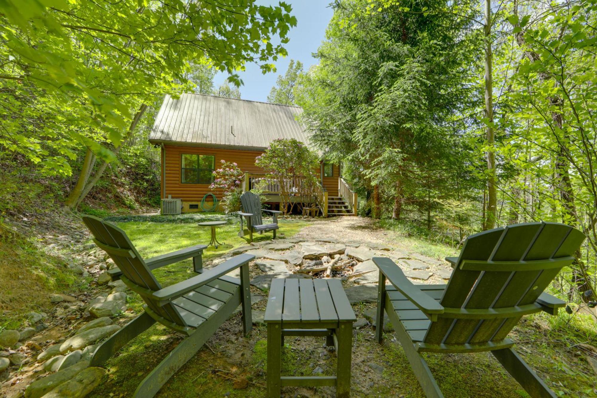 Bryson City Cabin With Hot Tub And Mountain Views! Kültér fotó